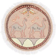 Agra Tappeto orientale 50 x 50 (Indian) Annodato A Mano