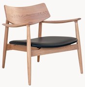 Poltrona lounge in legno di quercia Olvera