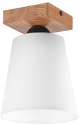 Lampadario a plafone LULA 1xE27/60W/230V quercia