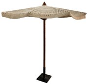 YARI - ombrellone in cotone macramè