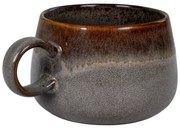 Set di 4 tazze in gres grigio da 500 ml Selma - House Nordic