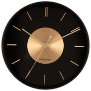 Orologio da parete ø 35 cm Gold Disc - Karlsson