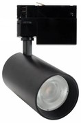 Faro LED 30W, Trifase, 60°, 120lm/W, CRI92, no Flickering - BRIDGELUX LED Colore  Bianco Caldo 2.700K