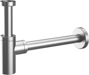 Kamalu - Sifone di scarico per lavabo in ottone cromato | KS044