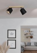Faretto decorativo senza fonte luminosa COTORRO in acciaio E27 25W EGLO 2 luci