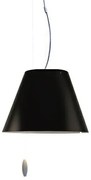 Luceplan - Costanzina Lampada a Sospensione Liquorice Black Luceplan