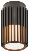 Nordlux - Plafoniera da esterno ALUDRA 1xE27/15W/230V nero
