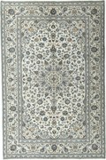 Kashan Tappeto 300x200 Beige (Iran) Annodato A Mano