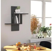 Mensola MILL 70x64 cm antracite