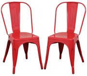 AGATHA - Set 2 sedie industrial