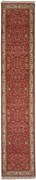 Sarouk Tappeto 410 x 80 Rosa (Indian) Annodato A Mano