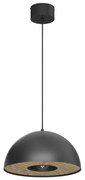 Lampadario a sospensione con filo ELGUND 1xE27/15W/230V nero