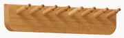 Appendiabiti in legno di quercia Echo