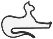 Lampada da tavolo LED per bambini CAT LED/13W/230V nera