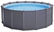 Intex - Piscina Graphite 478x124 cm con Filtro a Sabbia 26384