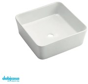 Lavabo Appoggio "Oasi" Quadro 38 cm