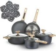 Batteria di pentole 11 pezzi Evolution