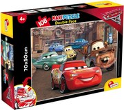 Puzzle maxi double-face Disney Cars Saetta mcqueen 108 pz retro colorabile 3363