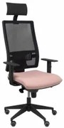 Sedia Ufficio con Poggiatesta Horna bali PC BALI710 Rosa Rosa chiaro