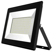 Faro proiettore Led 100W Nero da esterno slim IP65 Bianco Freddo 6400K Aigostar