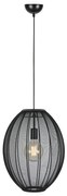 Markslöjd 108795 - Lampadario a sospensione con filo FLORENCE 1xE27/40W/230V nero