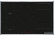Piano cottura a induzione Bosch Serie 6 PXV845HC1E Da incasso 80cm 5 Fornelli 7400W Nero/Acciaio inossidabile [PXV845HC1E]