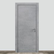 Porta battente Naos grigio L 60 x H 210 cm reversibile