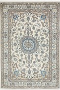 Nain Tappeto 290x200 Beige (Iran) Annodato A Mano