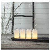 Eglo 410075 - Set di 4 decorazioni natalizie LED ADVENT 1x LED/0,18 W/2x CR2032 + telecomando