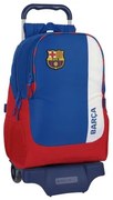 Trolley per la Scuola F.C. Barcelona Azzurro Rosso Granato 32 x 44 x 16 cm