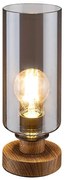 Rabalux 74120 - Lampada da tavolo TANNO 1xE27/25W/230V rovere