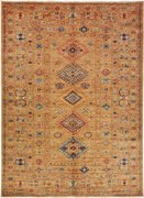 Kazak Tappeto orientale 150 x 200 Marrone (Pakistan) Annodato A Mano
