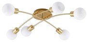 Lindby - Agmar 6 Plafoniera Brass Lindby