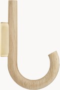 Gancio da parete in legno di quercia Umbrella, in diverse dimensioni