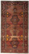 Hamedan Tappeto persiano 160x300 Rosso (Iran) Annodato A Mano