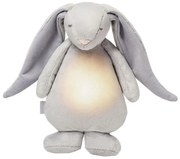 Moonie - Amico di coccole con una melodia e luce coniglietto argento