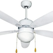 Ventilatore da soffitto ZFS9110B bianco, D. 48 cm ZEPHIR