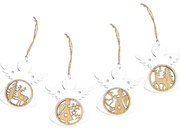 Decorazioni natalizie in set da 4 - Ego Dekor