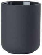 Tazza in gres nero per spazzolini da denti Ume - Zone