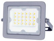 Faro proiettore Led 20W Grigio da esterno IP65 Bianco neutro 4000K Aigostar