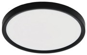 Fulgur 42362 - Plafoniera LED NOMY LED/24W/230V diametro 30 cm nero