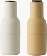 Kit sale e pepe con tappo in legno di noce Bottle Grinder 2 pz