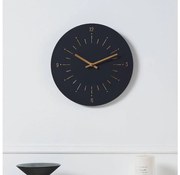 Eglo 425509 - Orologio da parete TAKAHAGI 1xAA diametro 30 cm nero