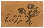 Stuoia di cocco 75x45 cm Hello &amp; Flowers - Hanse Home