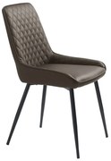 Sedia da pranzo marrone scuro Milton - Unique Furniture