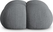 Pouf Loretto in tessuto strutturato – 90x90 cm