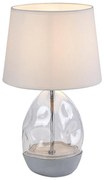 Rabalux 74227 - Lampada da tavolo APOLONIA 1xE27/40W/230V bianco