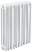 Radiatore acqua calda EQUATION Comby in acciaio 4 colonne, 10 elementi, interasse 685 mm, bianco