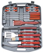 Valigetta per barbecue con set di utensili