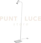 Ginger lampada da terra bianca 1 luce attacco gu10 lampadina inclusa